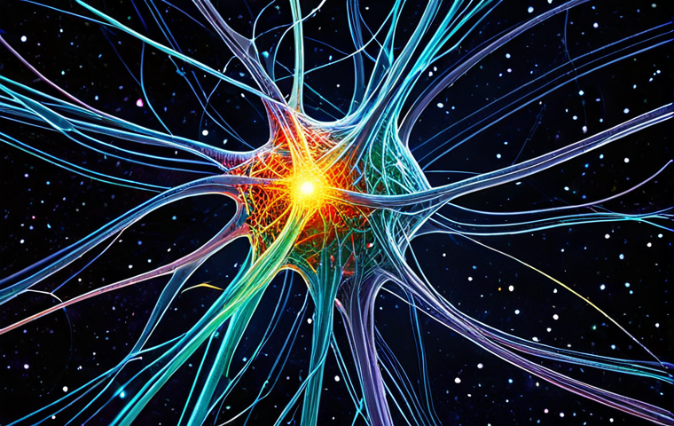 Neural Network Visualization**

"A vibrant, abstract representation of a neural network, showcasing interconnected neurons firing with light. The background is a deep space scene, symbolizing the vastness of the brain. Digital art, high resolution, intricate details, perfect anatomy (abstract representation), correct proportions, safe for work, appropriate content, fully clothed (not applicable), professional, family-friendly."

**