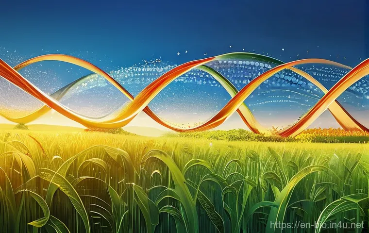 라마르크와 진화 - **The Garden of Epigenetic Blooms**
    "An allegorical image depicting a vibrant, lush garden, symb...